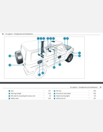 mercedes benz g-class 2019-2020 owners manual
